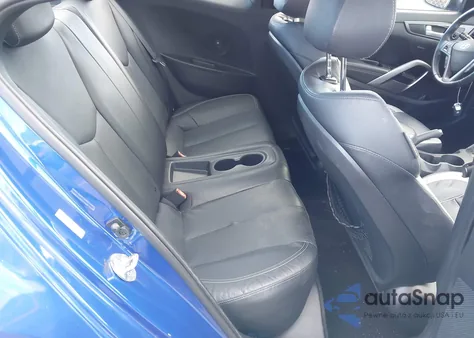 2015 Hyundai Veloster Turbo z USA, uszkodzony, nr VIN KMHTC6AEXFU224598